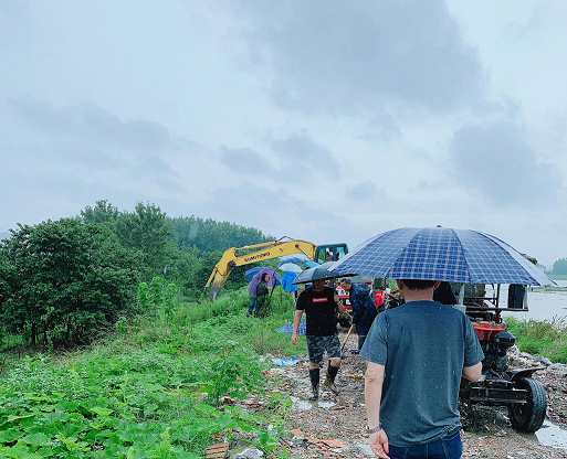 防洪搶險，水利人的使命——滁州市紅廟二站項目部